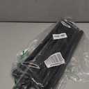 2 Pack Black Tension Curtain Rod 30 to 64 Inch,Adjustable Curtain Rod,Shower Tension Curtain Rod No Drilling,7/8" Spring Curtain Rods for Windows Closet Doorway Door