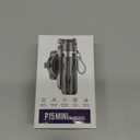 MQOUNY for Magsafe Tripod Stand for iPhone,Portable Pocket Size Selfie Stick with Rechargeable Remote and Metal Ring,Extendable Detachable Cell Phone Tripod Compatible with iPhone/Android (Black)