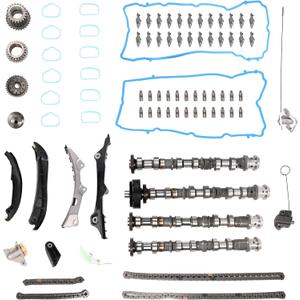 Engine Camshafts Kit w/Rockers Arm Lifters, for Jeep Wrangler Grand Cherokee Grand Caravan,for Dodge Durango Charger Challenger,for Ram 1500,for Chrysler 300,11-16 (83pcs)