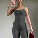 GUWIDEO Spaghetti Strap Workout Tank Tops for Women Scoop Neck Women Sports Bras Yoga Camisole Strappy Tank Tops Built in Bra (XL)