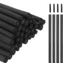 MECCANIXITY 50Pcs Willow Charcoal Sticks, 7-9mm Willow Charcoal Pencils Soft Sketch Vine Art Supplies Set for Drawing Sketching Shading Painting Artists Beginners