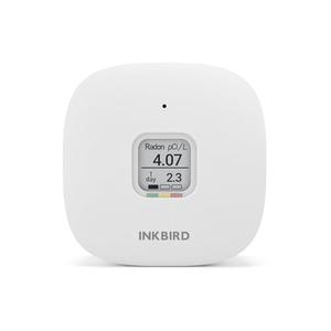 INKBIRD Radon Detector for Home, Ink-RD3 Portable Radon Tester for Home with Long & Short Term Monitoring, E-Ink Display & 2-Year Battery, Alpha Spectrometer Sensor, PCi/L & Bq/m³ Units Switchable