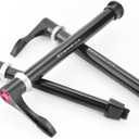Bicycle Hub Thru Axle Adapter for BOOST Forks Quick Release Thru Axle With Handle Bike Bicycle Front Fork Spindle Lock For MTB Or Road Bicycles(15x100mm)