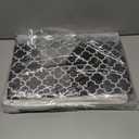 BlissTotes 3-Pack Laundry Basket, FreestandingWaterproof Laundry Hamper, Collapsible Tall Clothes Hamper with Easy Carry Handles for Clothes, Towels in the Family and Dorm,Clover Black,88L