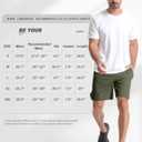 CANGHPGIN 2 Pack Mens Workout Athletic Shorts 7 inch Inseam Quick Dry Hiking Shorts Men Lightweight Sports Gym Shorts Running (Black, XXXL)