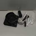 Inflatable Fan Blower Replacement, 12V 1.2A Waterproof Air Blower with 3 LED Light String for Halloween, Christmas, EasterThanksgiving Day Inflatables Fan Blower, Inflatables Indoor Outdoor