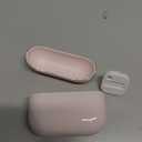 Case for AirPods Pro 3 Never-Sretch-Out DamonLight Shock-Proof Protective Semi Hard Silicone Case Compatible with Apple Airpods Pro 3rd Generation (Pink)