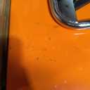 VEVOR Hydraulic Lift Table Cart, 330lbs Load Capacity 50 Inch Lifting Height, Manual Single Scissor Lift Table with Non-Slip Pad and 4 Wheels, Hydraulic Scissor Cart for Material Handling, Orange