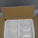 MALACASA Ramekins 10 oz Oven Safe, Porcelain Creme Brulee Ramekins Pudding Custard Cups Large Ceramic Souffle Dishes Ramakan Ramiken Ramicans Baking Bowls Set of 6, White, Series RAMEKIN-DISH