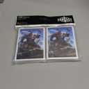 Fantasy North - Santa Claus - Yuletide Avenger - 100 Textured Matte TCG Card Sleeves - Fits Magic MTG Commander Pokemon and Other Card Games - Playing Card Sleeves