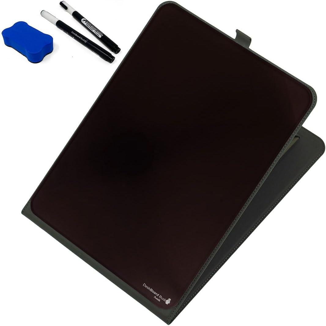 DeskBoard Buddy Portable (Gray - Black Glass)