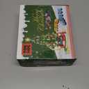 Christmas Tree Building Block with LED Light, Rotating Christmas Tree 2024 Building Set for Adults, Christmas Tree Building Kit Xmas Gift for Boys and Girls (Non-Advent Block) (Green)