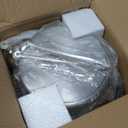 Shabu Hot Pot Stainless Steel,Chinese Induction Shabu Pot with Divider for Kitchen Cooker, Gas Stove (11 Inch)