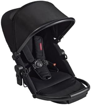Momcozy ChangeGo Baby Stroller Second Seat Only | Extra Seat Attachment for ChangeGo Stroller | Adjustable Reclining Seat, Extendable UPF50+ Canopy, Leather Bumper Bar, 5-Point Harness