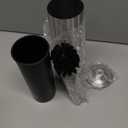 Toilet Brush and Holder Set - Stainless Steel Toilet Bowl Brush and Holder, Toilet Bowl Cleaner Brush for Bathroom (Silvery)