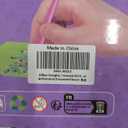 Eiflow Hanging Diamond Art Kit Purple Flower, DIY Acrylic Diamonds Painting Board Kit for Adults, Gem Art Pendant Ornament Flower