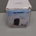 Vital Breeze Portable AC Evaporative Air Cooler Vital Breeze Portable Air Conditioner portable 300 mL Water Tank, < 40 dB Quiet, 3 Fan Speeds, Washable Filter, Color-Cycle Night-Light Bedroom Mini AC