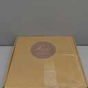 Ling's moment Eucalyptus Garland for Table, 5.9ft White & Beige Fake Eucalyptus Wreaths with Willow, 2pcs Real Touch Leaf Garland for Wedding Centerpieces Arch Rehearsal Dinner Bridal Shower