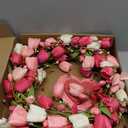 20 Inches Valentines Day Wreath Pink Valentine Wreath for Front Door Colorful Valentine Door Wreaths Tulip Wreaths for Yard Wedding Indoor Porch Wall Outside