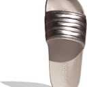 adidas Unisex-Adult Adilette Shower, Champagne Metallic/Champagne Metallic/Putty Mauve, 10