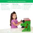 Melissa & Doug Learn-to-Play Piano with 25 Keys and Color-Coded Songbook Toy Piano Kids, Toddler Toys for Ages 3+, H: 18.5 X W: 13 X D: 11.5