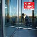 Large 12"x18" Now Hiring Join Our Team Window & Vehicle Decal - Weather and UV Resistant - Outdoor Durability