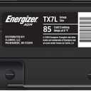 Energizer - ETX7L TX7L AGM Motorcycle and ATV 12V Battery, 85 Cold Cranking Amps and 6 Ahr. Replaces: YTX7L-BS and others, Black