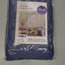 MIULEE Stone Blue Back Tab Blackout Curtains 63 Inch Length 2 Panels Set for Living Room Bedroom Privacy, Rod Pocket/Pinch Pleat Thermal Insulated Room Darkening Pleated Light Blocking Drapes