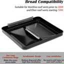 2 Pack 14" Universal Roof Vent Cover Vent Lid Replacement for RV, Trailer, Camper, Motorhome Roof Vent Cover Black