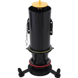 1117210 Canister Flush Valve Kit, Replacement for Kohler 3 Inch Flush Valve, 1.28 GPF Flush Valve Assembly with Gaskets for Wellworth Highline Toilet, Black