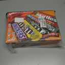 M&M'S, SNICKERS, SKITTLES, STARBURST & 3 MUSKETEERS Full Size Candy Bars Assorted Variety Box , 56.11 oz 30 Pieces