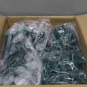 Vintage C9 Christmas Lights Outdoor, 50 FT C9 String Lights with 50 Clear Bulbs, Waterproof Christmas Tree Light for Outdoor Indoor Xmas Roofline Backyard Garden Patio Home Holiday Decor, Green Wire