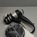 REVLON Turbo Hair Dryer | 1875 Watts of Maximum Shine, Fast Dry (Silver) (4.05x11.15x9.25 Inch (Pack of 1), Grey)