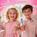 2 x 24 Pcs Valentines Day 6-In-1 Multicolor Retractable Ballpoint Pens Bulk with Cards Party Favors School Office Gifts Exchange Classroom Rewards Goodie Bags for Kids Students Teachers Teens Adults