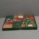 Pink Gold Tree Collar 31.49 Inch Sequin Foldable Christmas Tree Ring Velvet Tree Skirt Cover for 9ft Pencil Tree Holiday Xmas Decor