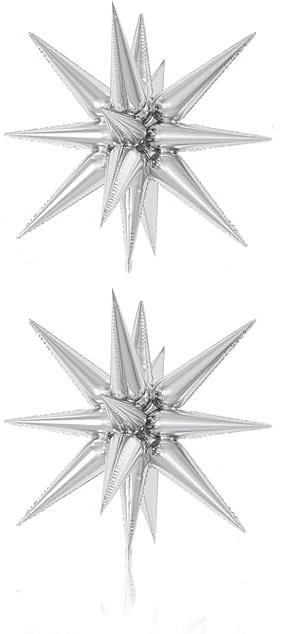 Double-Sided Foil Balloon Background Wall and Film Decorations for Birthday Parties and Events for Celebrations and Reunions, pack of 24 Gold Square Balloon, 2 pack silver star baloon