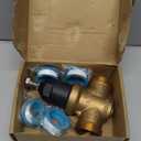 Upgraded 1" Pressure Reducing Valve Replace for 1-NR3XL 1" NR3XL Pressure Reducing Valve, Stainless Steel Strainer Screen, House Water Pressure Regulator with Teflon Tape, Compact Cartridge Design