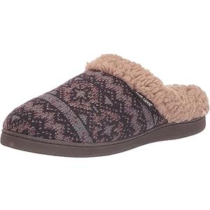 MUK LUKS Women's Suzanne Clog Slippers Ebony Size XL