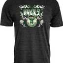 Blue 84 NBA Unisex Kids NBA Officially Licensed Youth Tri-Blend T-Shirt Basketball Team Color (Black, M)