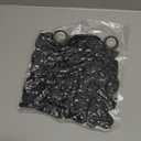 150pcs Black Balloons Different Sizes Pack, 18 12 10 5 Inch Party Balloon Garland Arch Kit for Halloween Birthday Graduation Baby Shower Party Decorations(With 2 Ribbons)