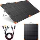 200W Portable Solar Panel, Lightweight Aluminum Frame Design Foldable Kit