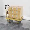 Plastic Low Pile Carpet Protector Runner Mat, 3'x4' Clear Non-Slip Vinyl Rug Cover Protector for Pets, Heavy-Duty Waterproof Floor Mat for Kitchen, Hallway, Doorway