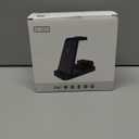 Wireless Charger for iPhone - 5 in 1 Charging Station for Multiple Devices Apple: Fast Wireless Charging Stand Dock for iPhone 17 16e 16 15 14 13 12 Pro Max Apple Watch Airpods (Black)