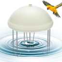 Buzzlett Upgraded Bird Bath Water Circulator, Water Agitator for Bird Bath | Battery Powered, Energy Saving Switch Design, Attract Birds