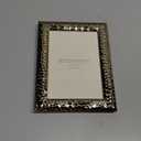 MIMOSA MOMENTS Hammered Metal picture Frame (Brass, 5"x7")