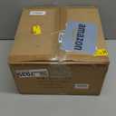 2-Light Industrial Square Flush Mount Ceiling Light, Farmhouse Ceiling Light Fixture for Kitchen, Modern Black Close to Ceiling Light for Hallway Bedroom Balcony Porch Stairway, E26, 2-Pack