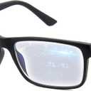 Blue Light Blocking Glasses For Men/Women Anti-Fatigue Computer Monitor Gaming Glasses Reduce Eye Strain Game Glasses (Black Matt)