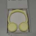 Sony WH-CH520 Wireless Headphones Bluetooth On-Ear Headset with Microphone and up to 50 Hours Battery Life with Quick Charging, Butter Yellow