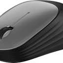 Bluetooth Wireless Mouse for Laptop, PC, MacBook, Chromebook,1600 DPI Optical Tracking Blue Tooth Mice, Compact and Portable Computer Mouse for Work or Travel, 12-Month Battery Life-Black