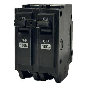 THQL21100 Circuit Breaker,Repalce for General Electric THQL 2P 100 Amp Breaker,120/240VAC 2 Poles 100 Amp 10kAIC,Plug-in Mounting Type,Includes Current limiting System,Protect Electrical Safety